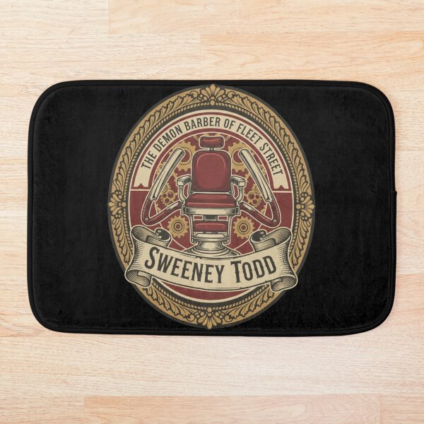 Item preview, Sweeney Todd The Demon Barber of Fleet Street Retro Vintage Logo Art designed and sold by TSE DESIGN.