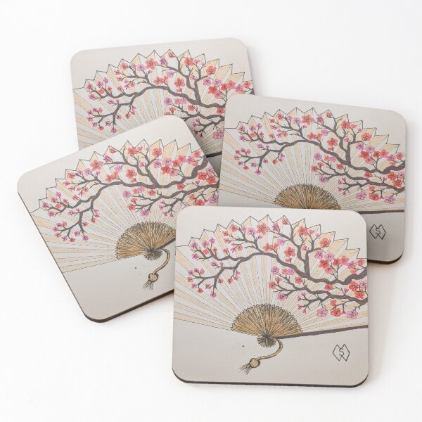 Item preview, Cherry Blossoms Fan designed and sold by Matt Starr Fine Art .