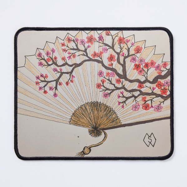 Item preview, Cherry Blossoms Fan designed and sold by Matt Starr Fine Art .