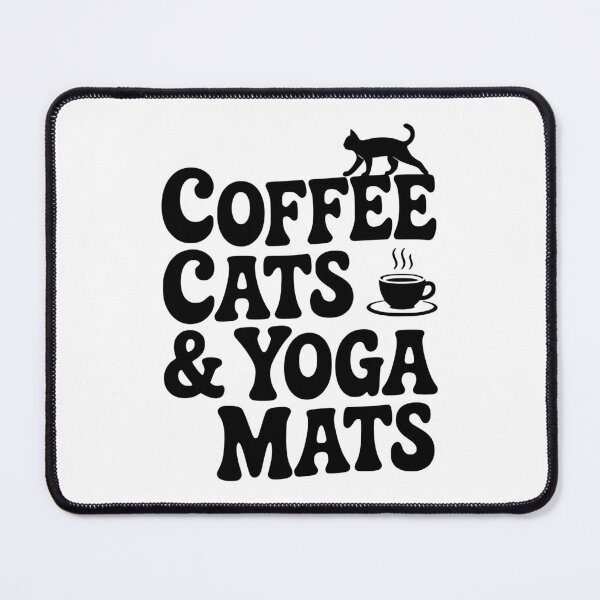 Item preview, Coffee Cats & Yoga Mats designed and sold by Frank Ring.