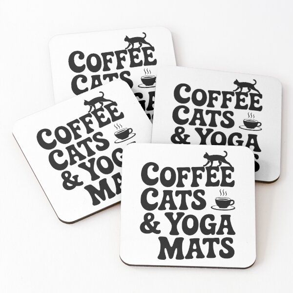 Item preview, Coffee Cats & Yoga Mats designed and sold by Frank Ring.
