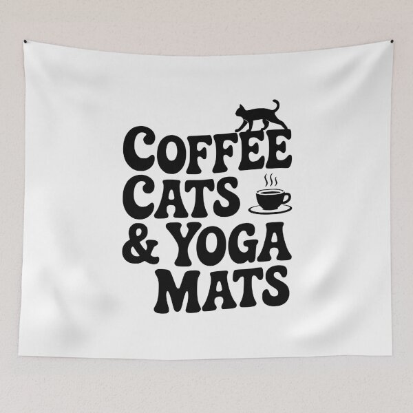 Item preview, Coffee Cats & Yoga Mats designed and sold by Frank Ring.