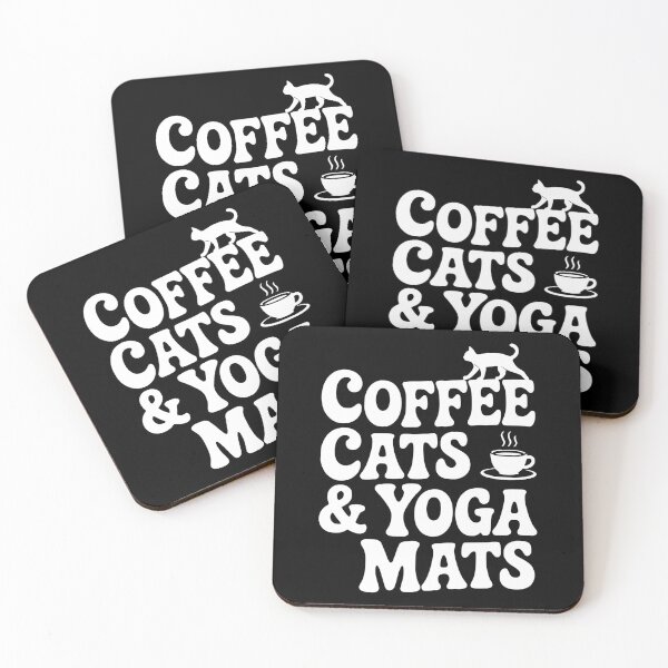 Item preview, Coffee Cats & Yoga Mats designed and sold by Frank Ring.
