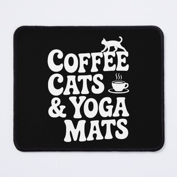 Item preview, Coffee Cats & Yoga Mats designed and sold by Frank Ring.