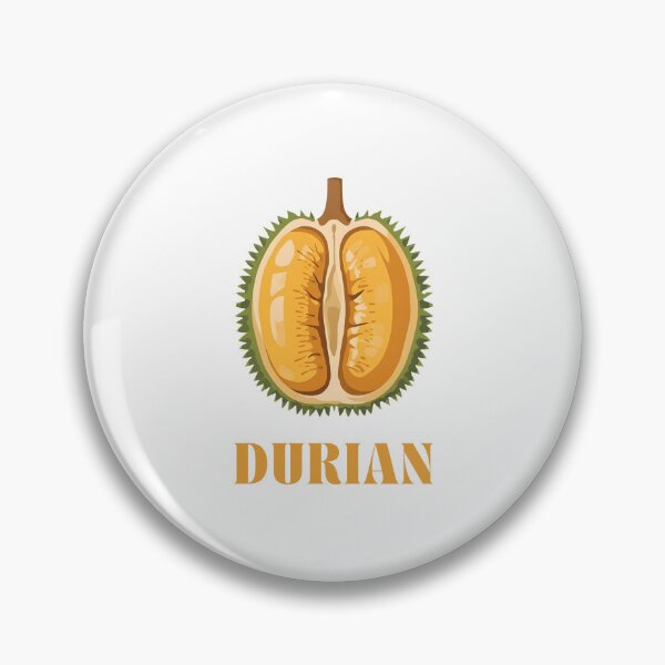 Item preview, Modern Durian Fruit Illustration – Luxury Tropical Typography Design designed and sold by phiawdesign9.