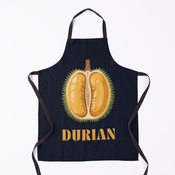 Item preview, Modern Durian Fruit Illustration – Luxury Tropical Typography Design designed and sold by phiawdesign9.