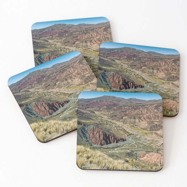 Item preview, Cianzo Valley Jujuy Argentina Colorful Mountains Panorama designed and sold by Keltoi-art.