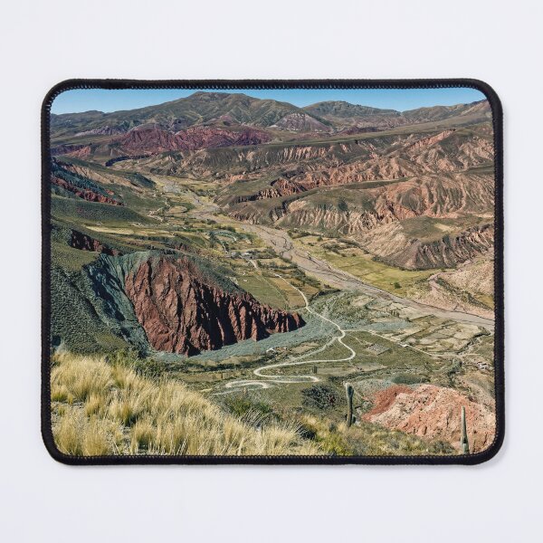 Item preview, Cianzo Valley Jujuy Argentina Colorful Mountains Panorama designed and sold by Keltoi-art.