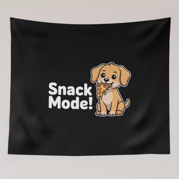 Item preview, Snack Mode! Cute Pizza Dog designed and sold by PMCreative.