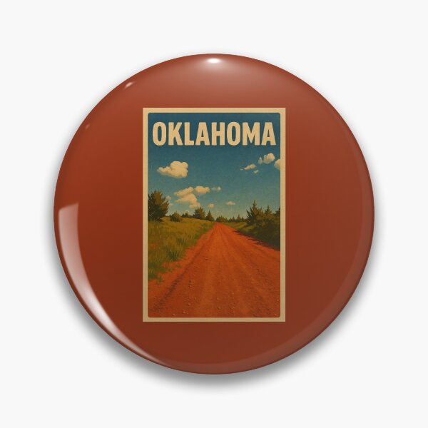 Item preview, Oklahoma  designed and sold by Broken Antler Designs .