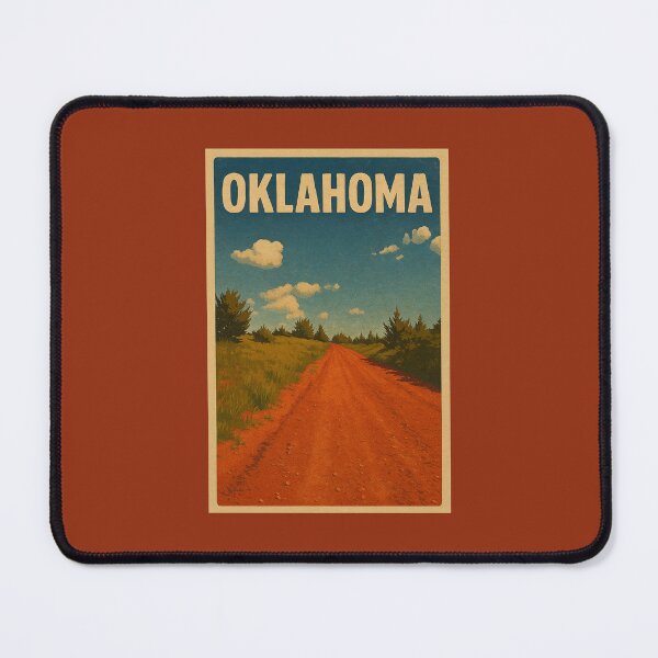 Item preview, Oklahoma  designed and sold by Broken Antler Designs .