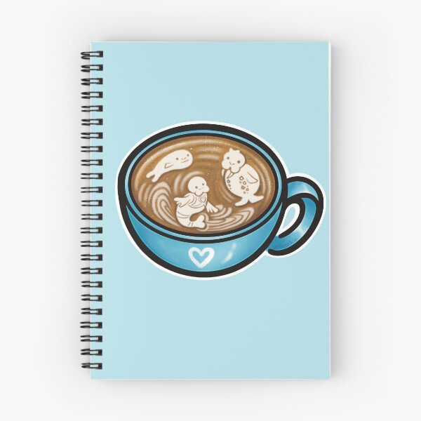 Item preview, cute pinniped latte designed and sold by petselkie.