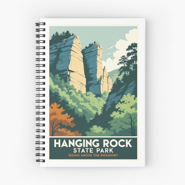 Item preview, Hanging Rock State Park – Retro Poster designed and sold by bobparduephoto.