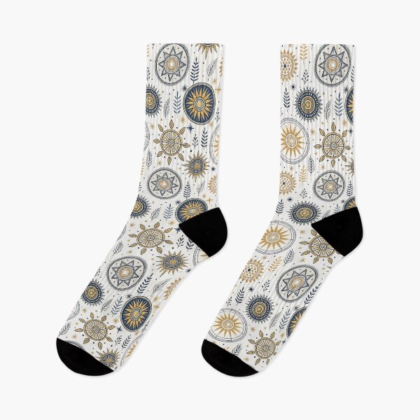 Item preview, Nordic Sun Motifs | Scandinavian Folk Geometry designed and sold by Shuga-Design.