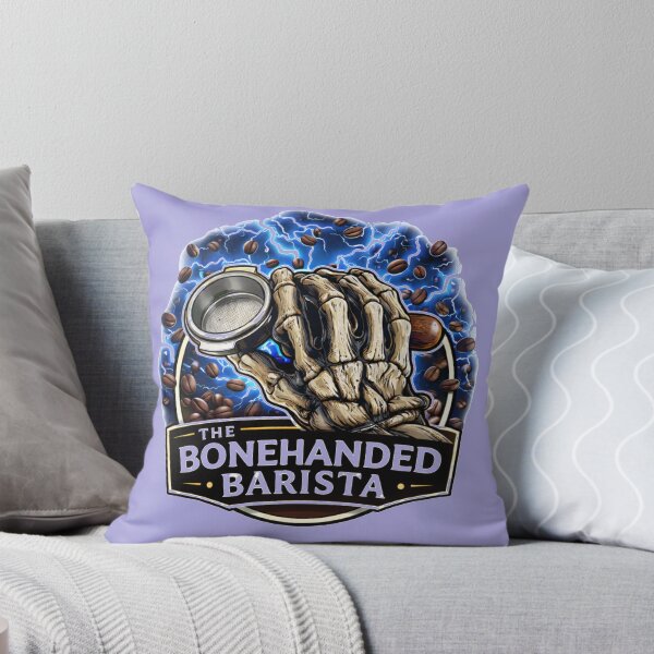 Item preview, Bonehanded Barista Skeleton Espresso Logo designed and sold by Bonehanded.