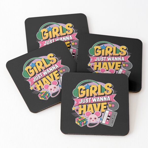Item preview, 80's Girls Just Wanna Have Fun 1980s Girls 1 designed and sold by angolinnArt.