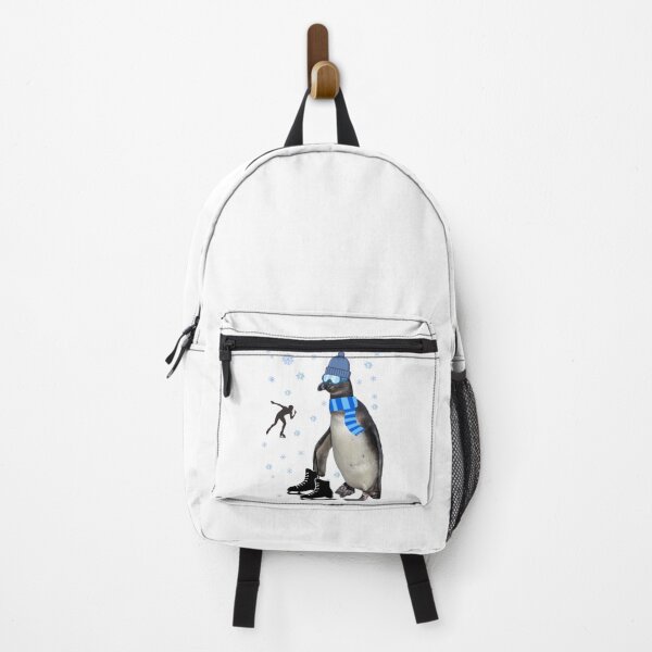 Item preview, Speed skater penguin designed and sold by Katja LebenFreude.