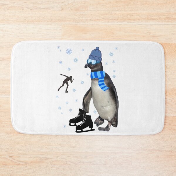 Item preview, Speed skater penguin designed and sold by Katja LebenFreude.