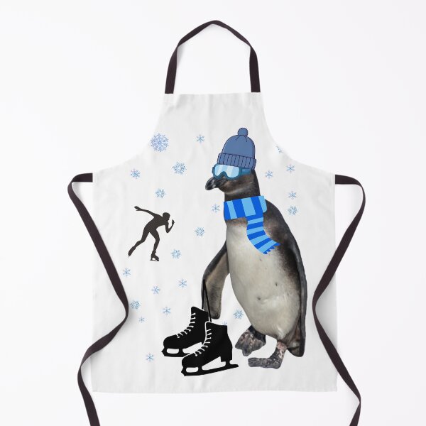 Item preview, Speed skater penguin designed and sold by Katja LebenFreude.