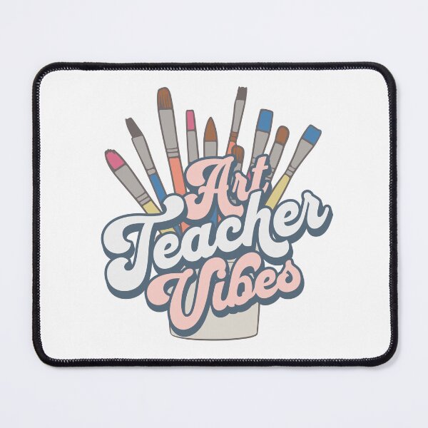 Item preview, Art Teacher Vibes, For your Favorite Art Teacher, Teaching Designing Painting designed and sold by BriAngelaBubbleDesigns.