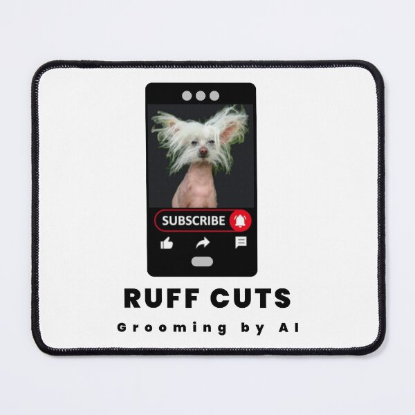 Item preview, Ruff Cuts - Grooming by AI designed and sold by Craft Legends.