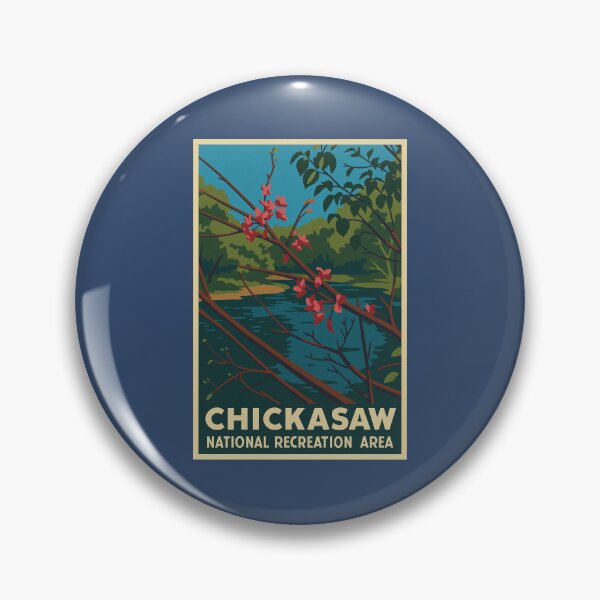Item preview, Chickasaw National Recreation Area  designed and sold by Broken Antler Designs .