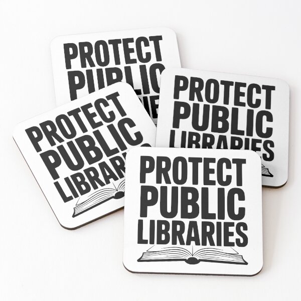 Item preview, Protect Public Libraries designed and sold by Frank Ring.