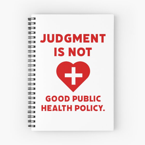 Item preview, Judgment is not good public health policy.  designed and sold by Rachel the Artist .