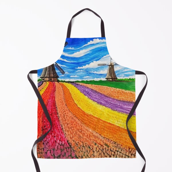 Item preview, Tulip Farm in Holland designed and sold by Matt Starr Fine Art .