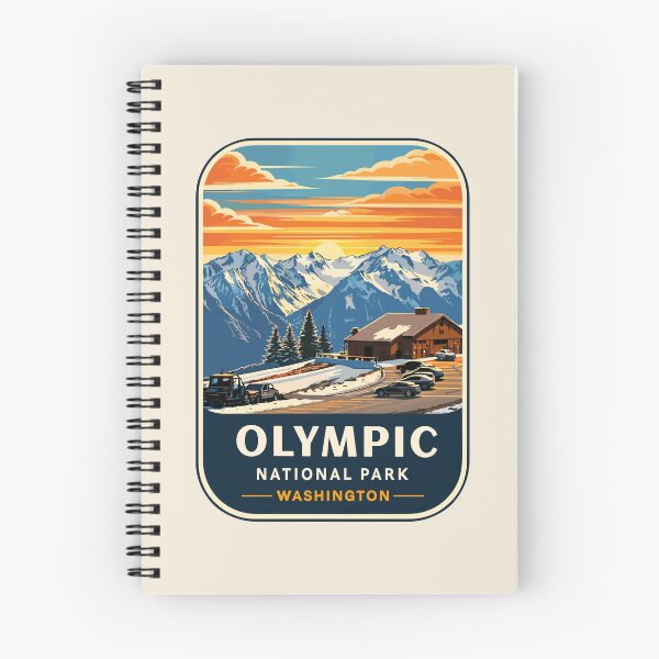 Item preview, Olympic National Park Sticker designed and sold by Gideon Emmerich.