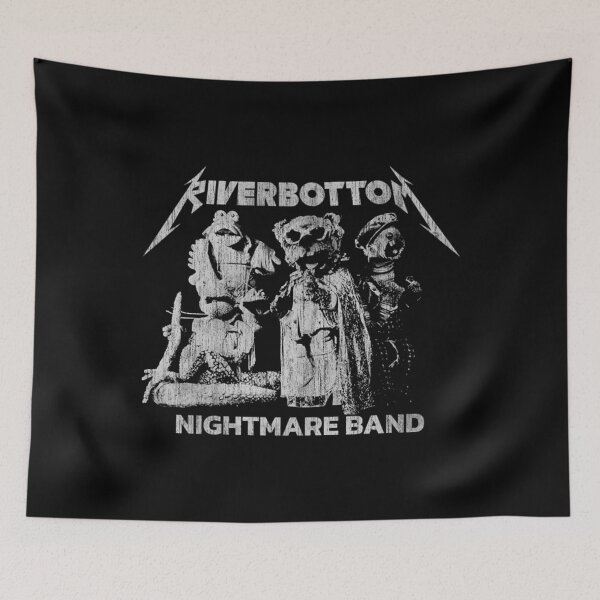 Item preview, Vintage Rnb - Riverbottom Nightmare Band T-Shirt designed and sold by KumailBH.