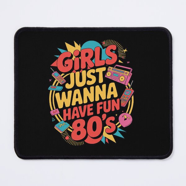 Item preview, 80's Girls Just Wanna Have Fun 1980s Girls 5 designed and sold by angolinnArt.