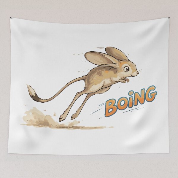 Item preview, Boing Boing Jumping Jerboa Action designed and sold by Petzzz.