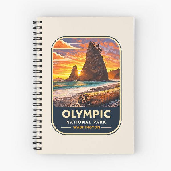 Item preview, Olympic National Park Sticker designed and sold by Gideon Emmerich.