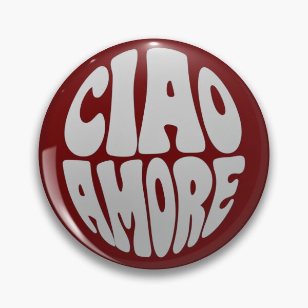 Item preview, Ciao amore - circle ball shape designed and sold by Stefrait-7.