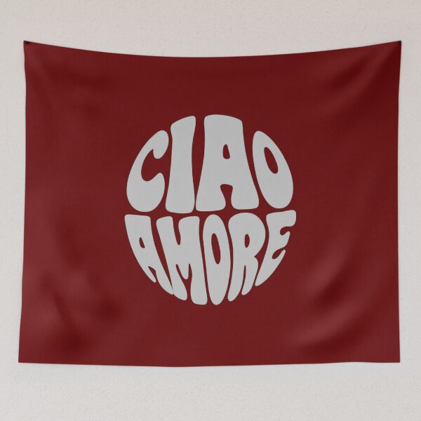 Item preview, Ciao amore - circle ball shape designed and sold by Stefrait-7.