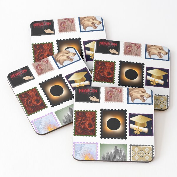 Item preview, Eclipse Collage – Twilight Saga Symbolic Stamp Aesthetic designed and sold by inallusha.