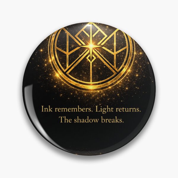 Item preview, Shadow Release Sigil - The Healed Form (Ink remembers. Light returns. The shadow breaks.) designed and sold by Midnight-Scribe.