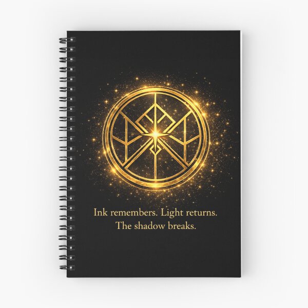 Item preview, Shadow Release Sigil - The Healed Form (Ink remembers. Light returns. The shadow breaks.) designed and sold by Midnight-Scribe.