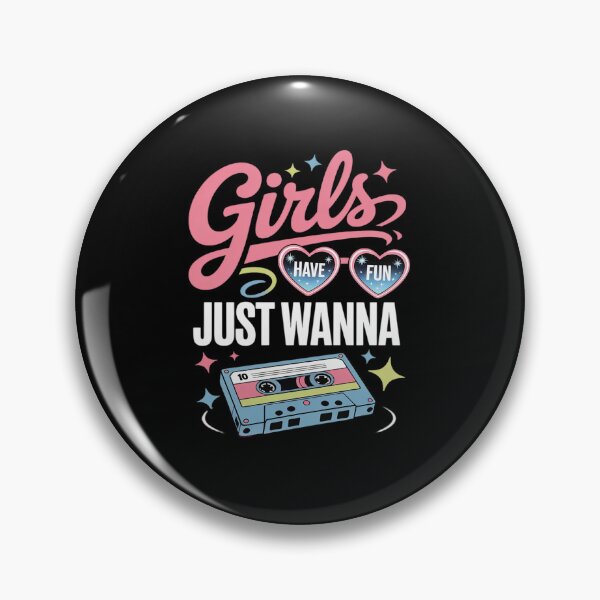 Item preview, 80's Girls Just Wanna Have Fun 1980s Girls 7 designed and sold by angolinnArt.