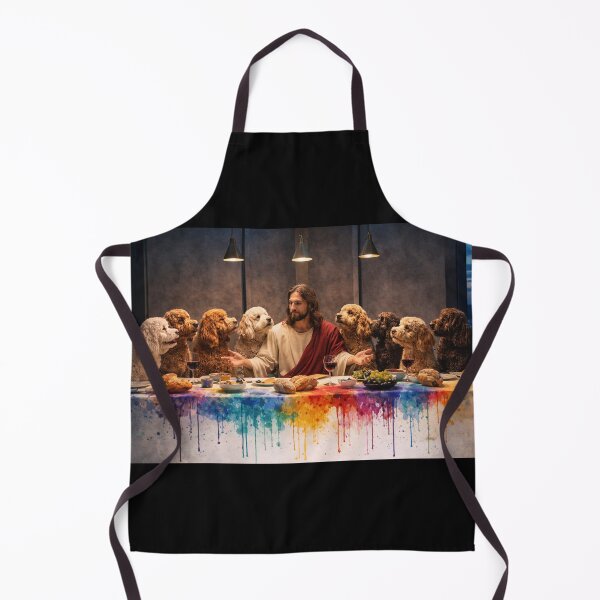 Item preview, The Last Supper Reimagined with Cockapoo Dogs designed and sold by Paul Thompson Photography.