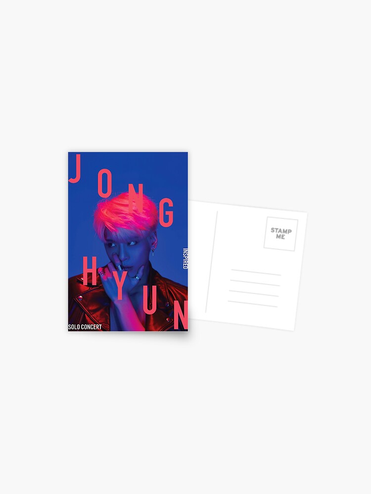 SHINee JONGHYUN INSPIRED CONCERT POSTER | Postcard