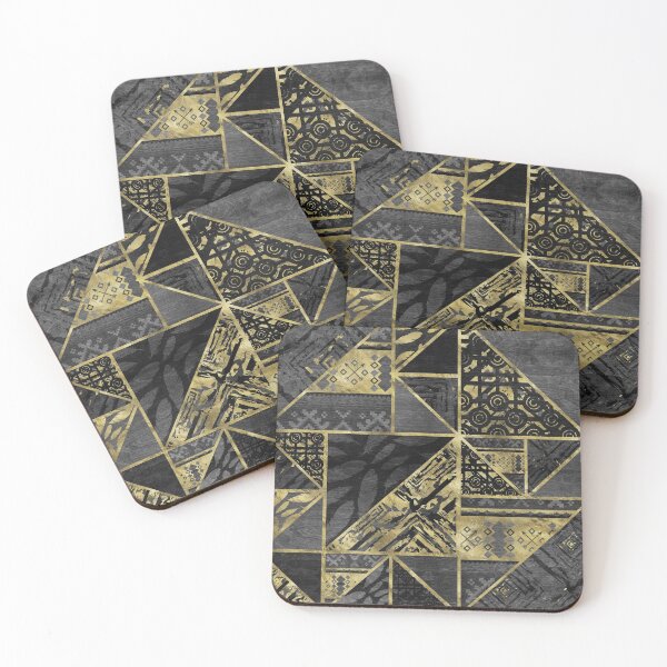 Item preview, Ethnic Geometric Wooden texture pattern  designed and sold by Nartissima.