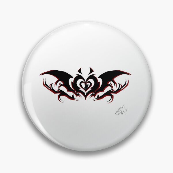 Item preview, Neo-Tribal Cyber Heart – Dark Aesthetic Emo Core designed and sold by mAXiBoOM.