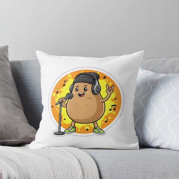 Item preview, Cool Cartoon Potato Singing designed and sold by Micsika.