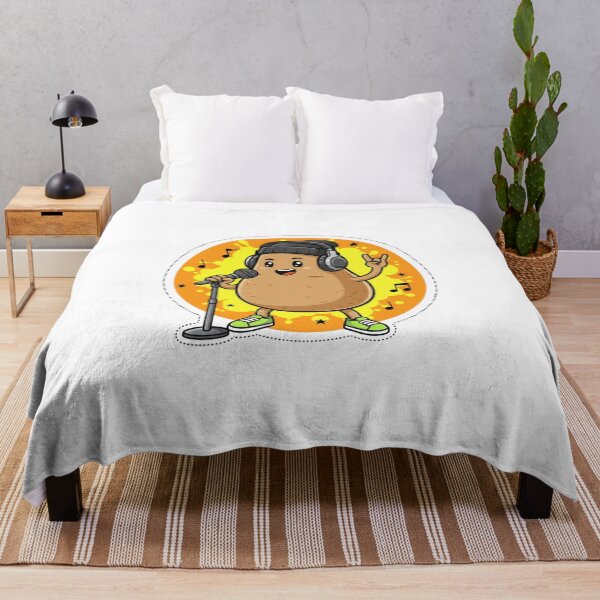 Item preview, Cool Cartoon Potato Singing designed and sold by Micsika.