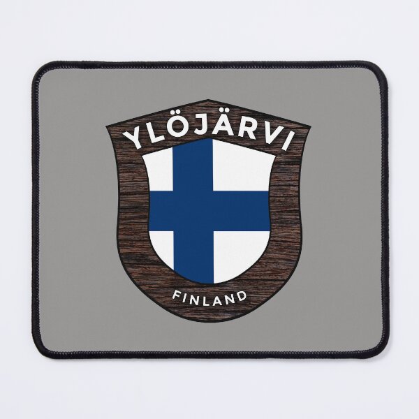 Item preview, Ylöjärvi Finland Emblem Flag designed and sold by World Designs.