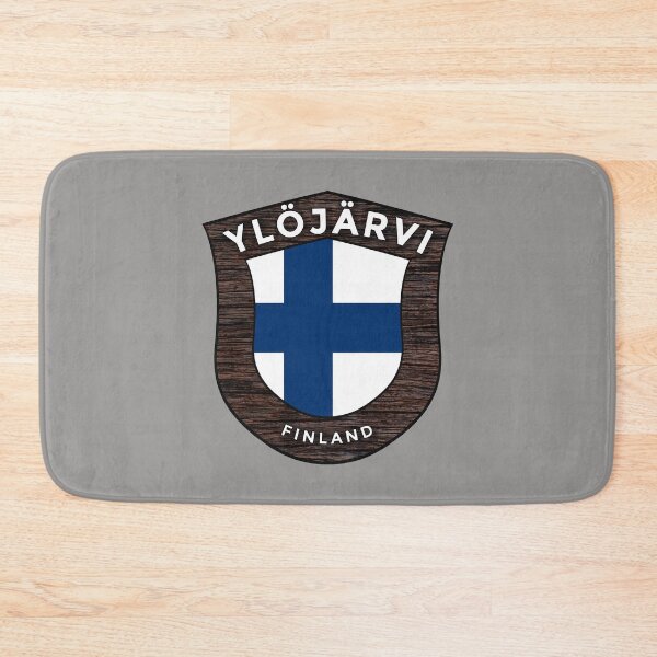 Item preview, Ylöjärvi Finland Emblem Flag designed and sold by World Designs.