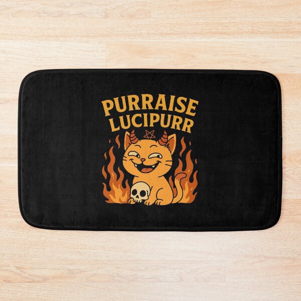Item preview, Demon Cat Purraise Lucipurr designed and sold by NQArtist.