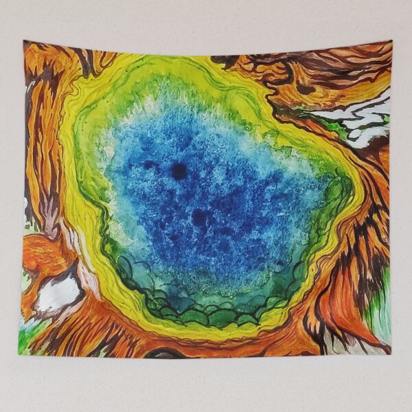 Item preview, The Grand Prismatic Spring of Yellowstone  designed and sold by Matt Starr Fine Art .